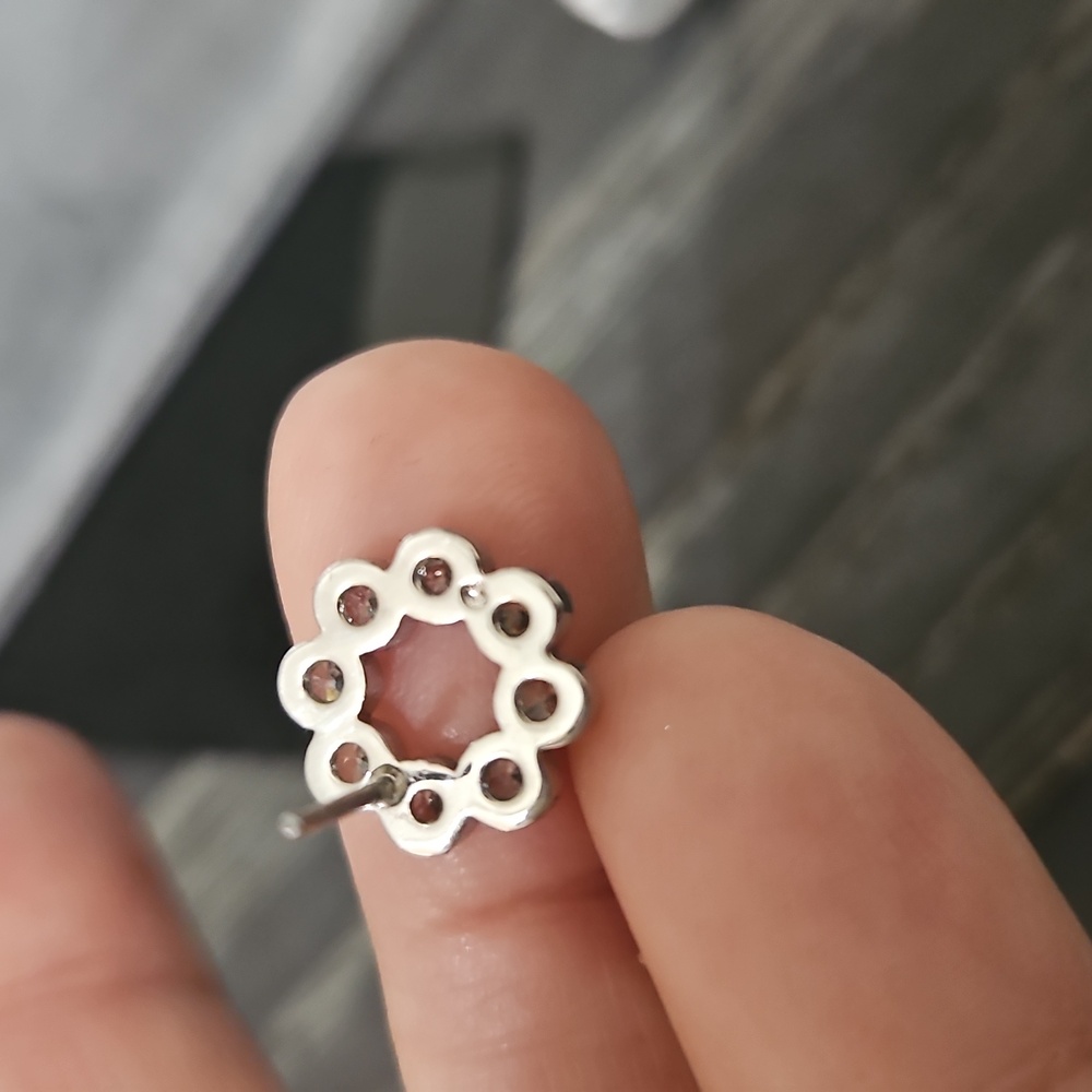 Kate Spade Pave Circle Earrings - Picture 2 of 3